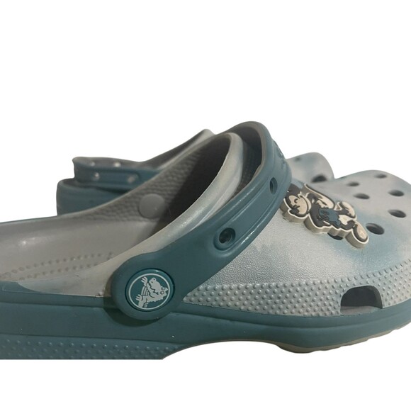 Disney Park Mickey Mouse Tie-Dye Blue Crocs Clogs Adult M6/W8 - Picture 2 of 16